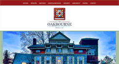Desktop Screenshot of oakbournemansion.org